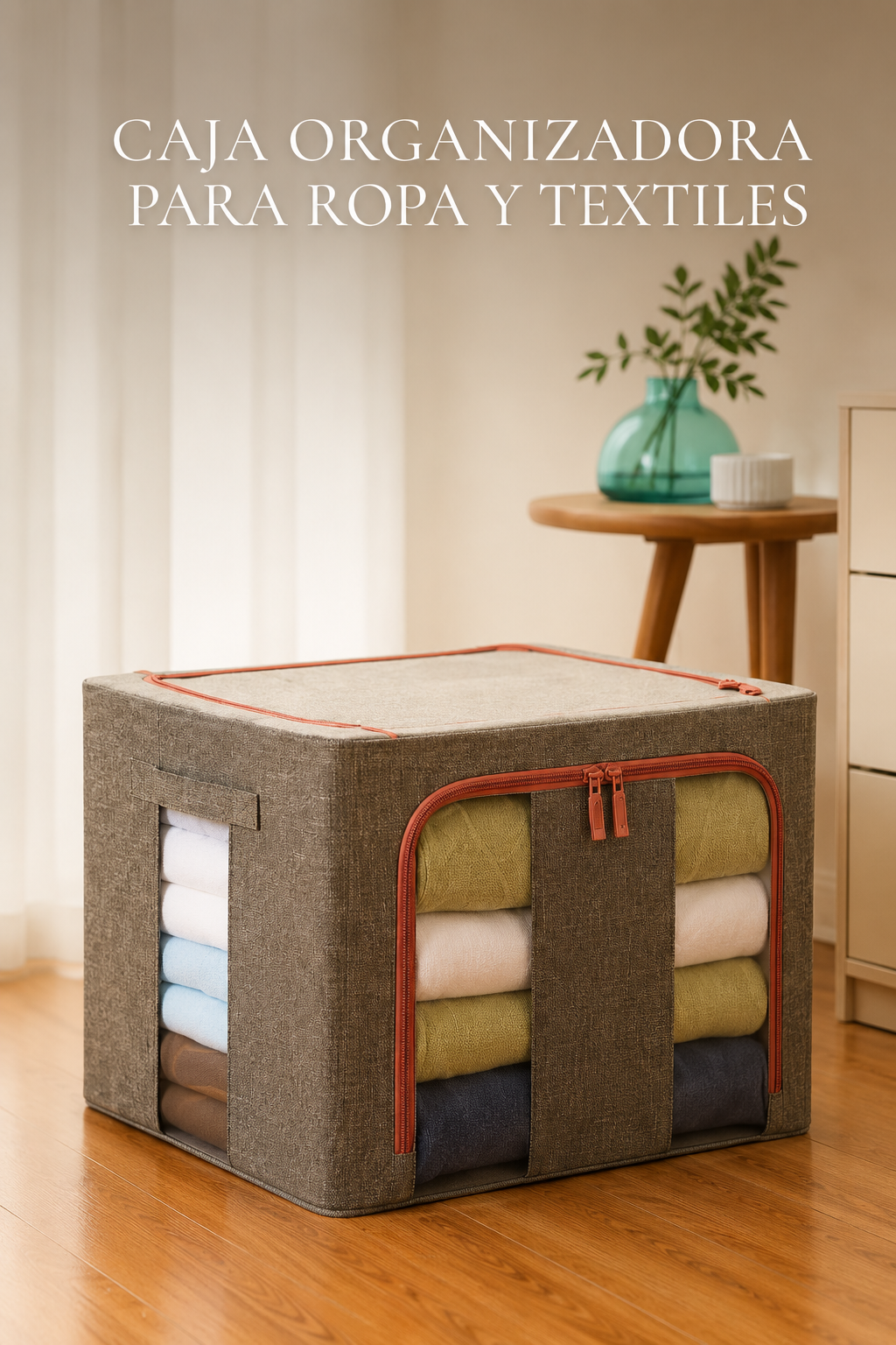 Caja Organizadora Plegable de Tela